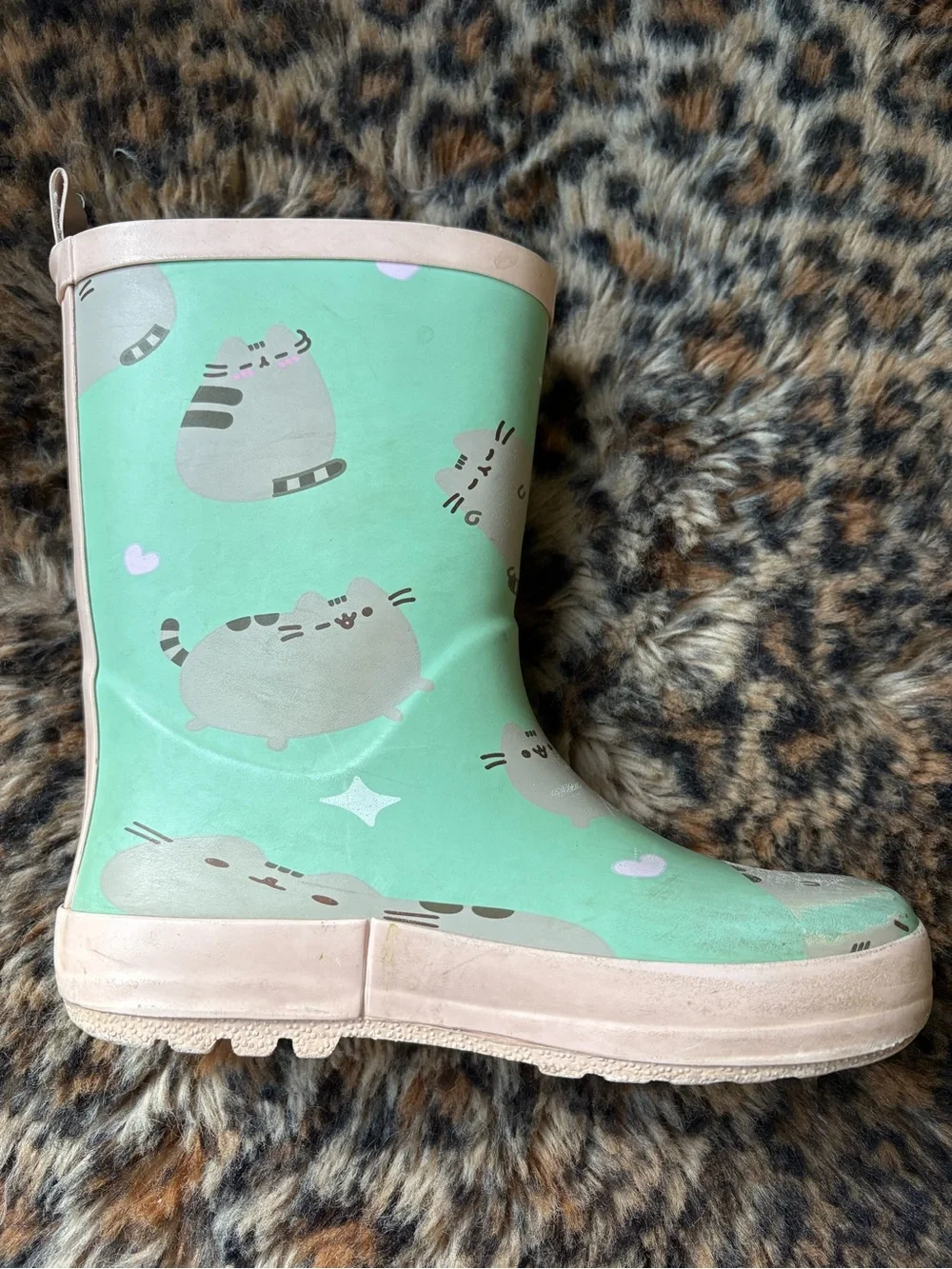 Pusheen the Cat Rain Boots kids size 13